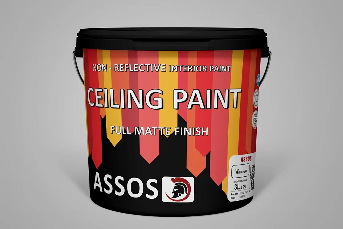 Етикет ASSOS Ceiling Paint за интериорна боя