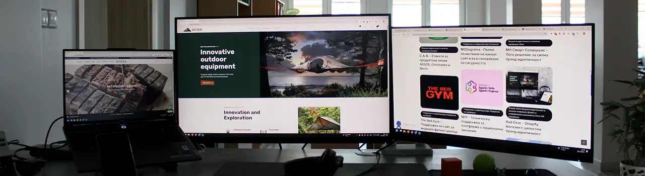 Workspace with WebComa projects