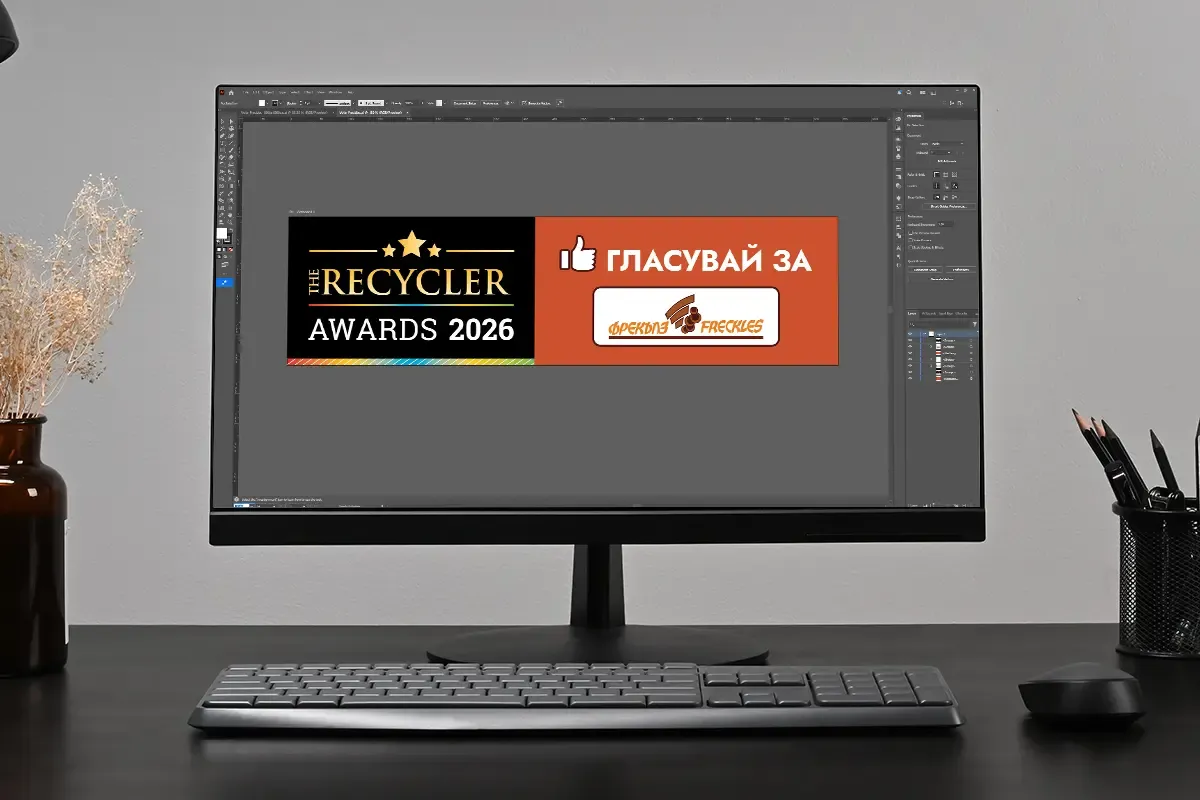 Work screen showing product photo editing for wooden materials.